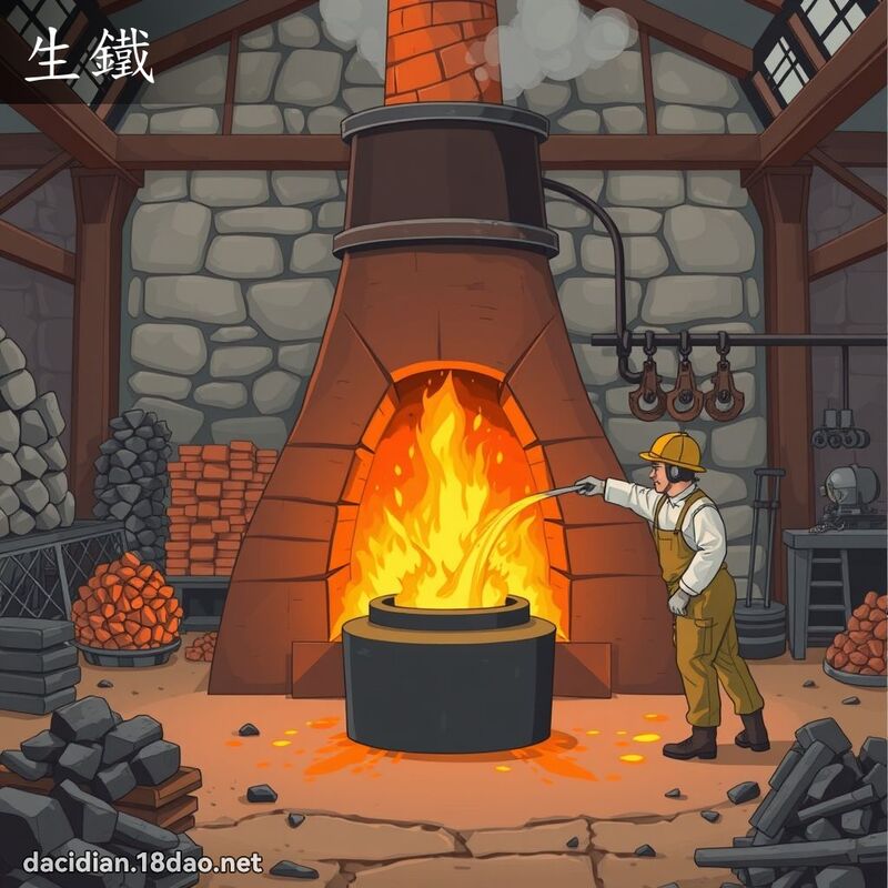 生铁 - 国语大辞典配图