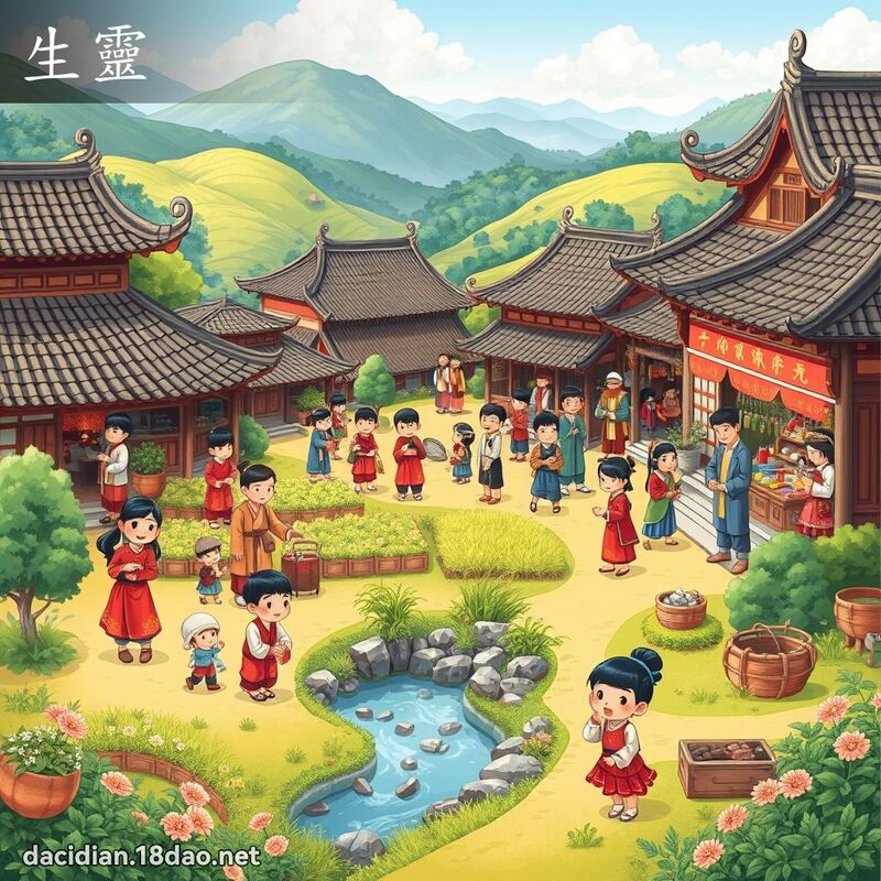生靈 - 國語大辭典配圖