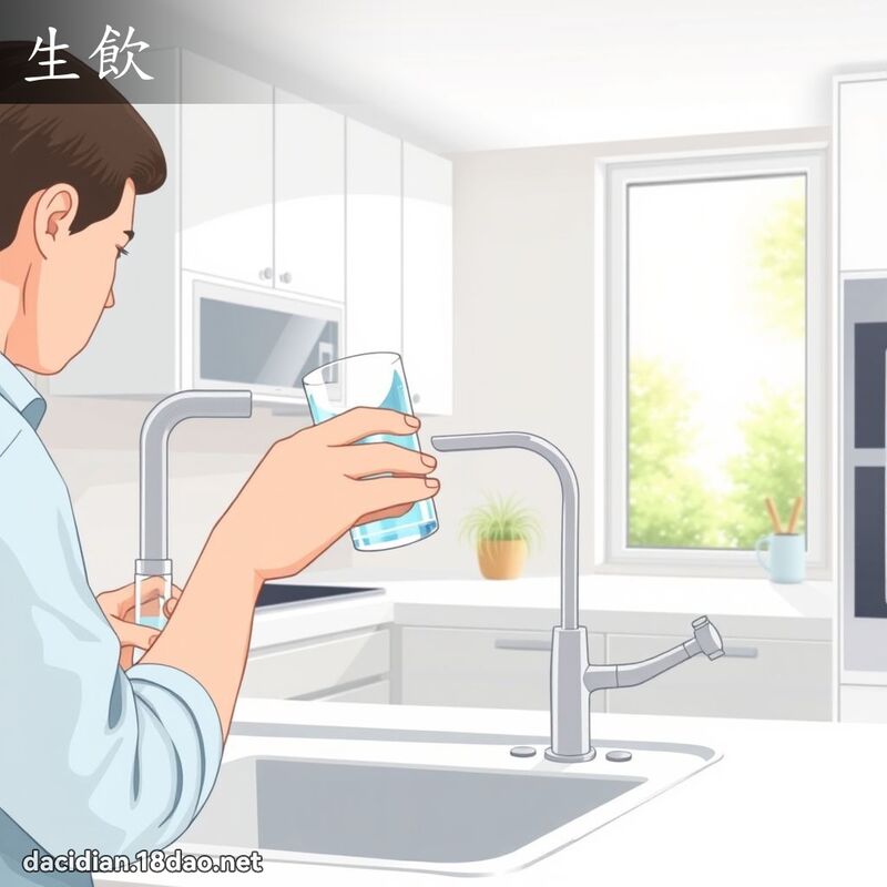 生飲 - 國語大辭典配圖