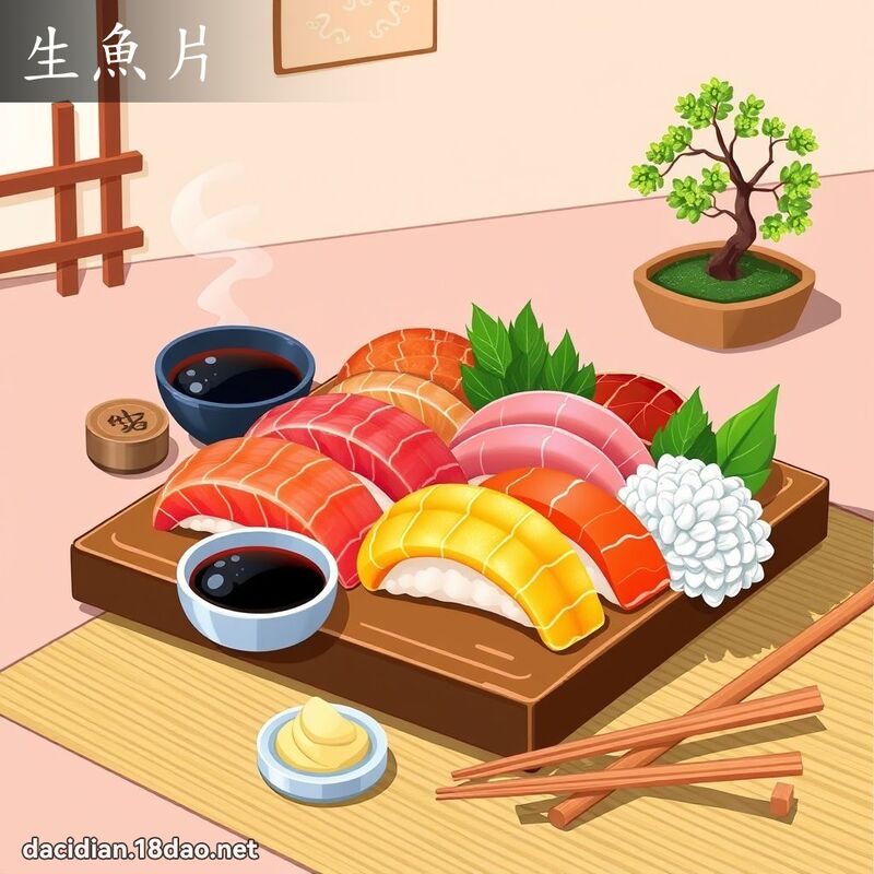 生鱼片 - 国语大辞典配图