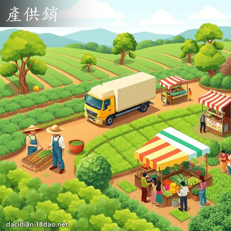 產供銷 - 國語大辭典配圖