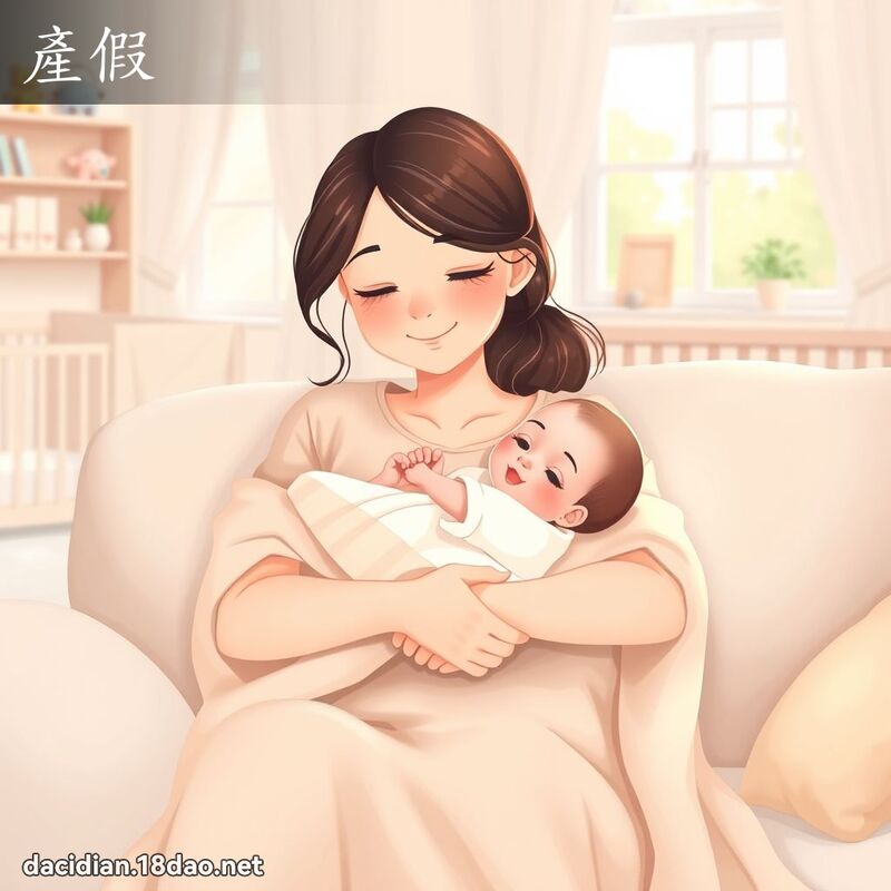 產假 - 國語大辭典配圖