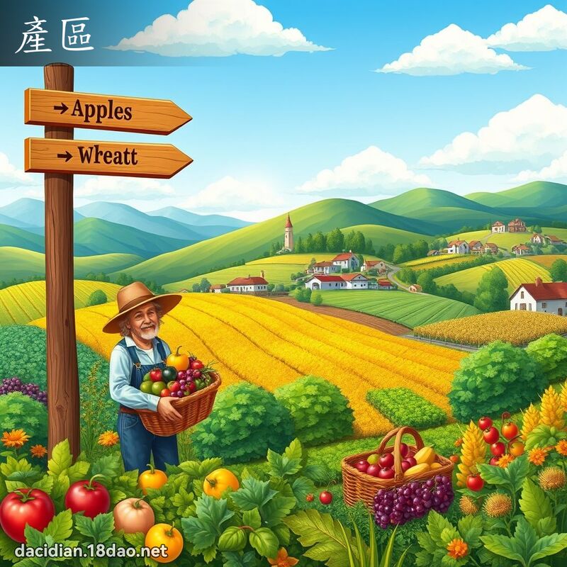 产区 - 国语大辞典配图