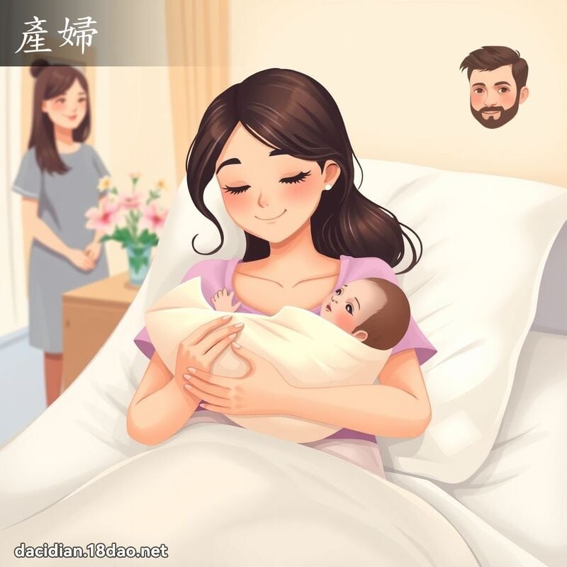 產婦 - 國語大辭典配圖