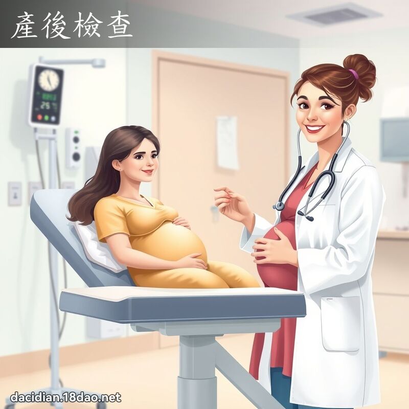 產後檢查 - 國語大辭典配圖