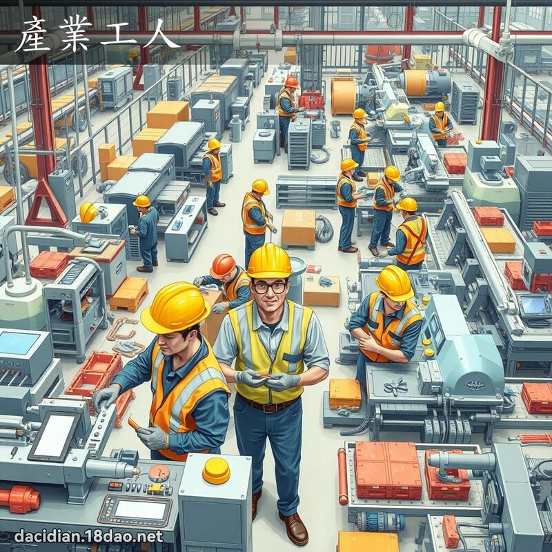 产业工人 - 国语大辞典配图