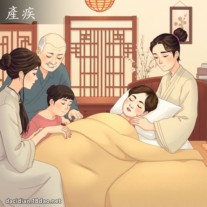 產疾 - 國語大辭典配圖