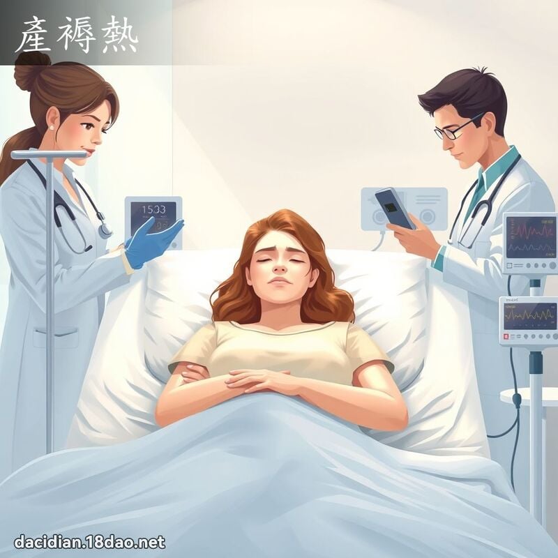 產褥熱 - 國語大辭典配圖