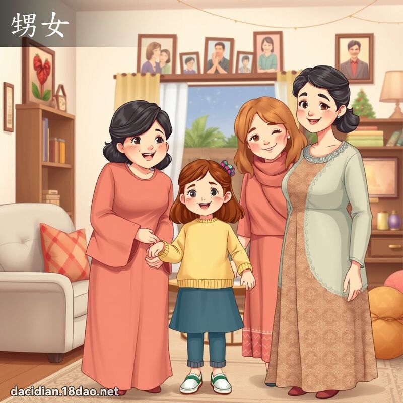 甥女 - 國語大辭典配圖