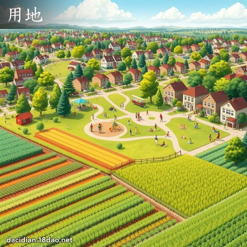 用地 - 國語大辭典配圖