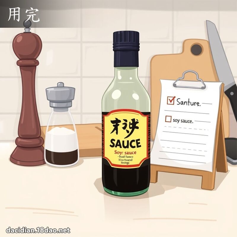 用完 - 國語大辭典配圖