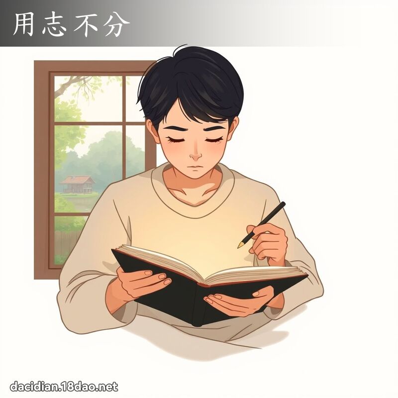 用志不分 - 國語大辭典配圖