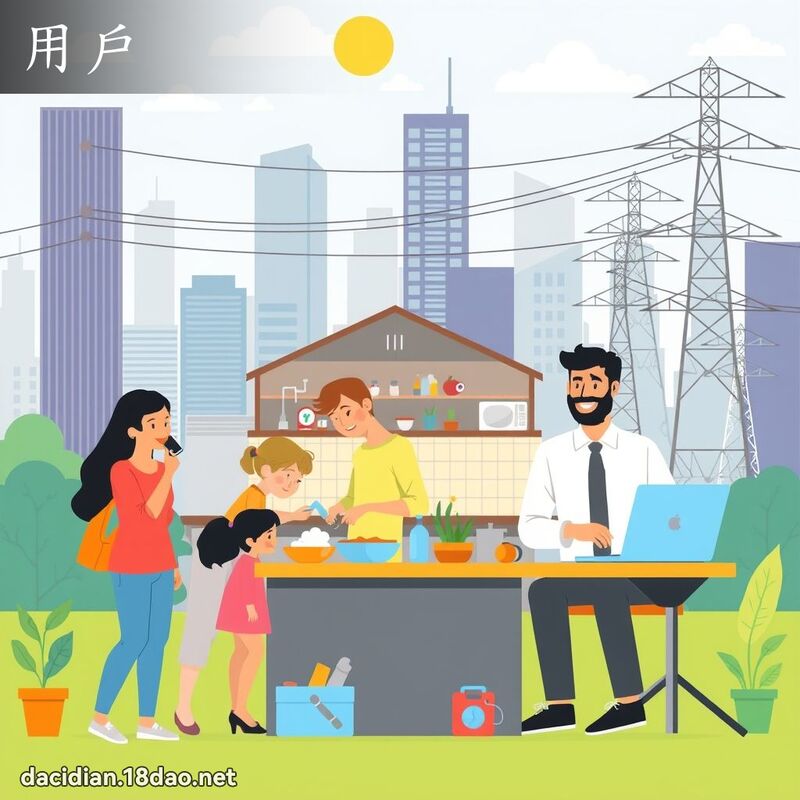 用户 - 国语大辞典配图