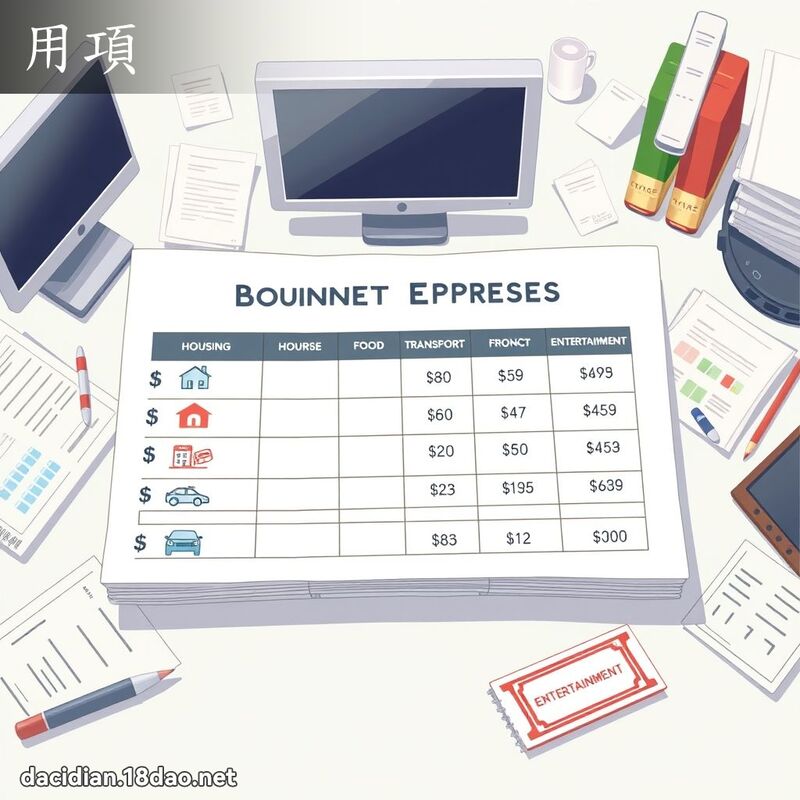 用項 - 國語大辭典配圖