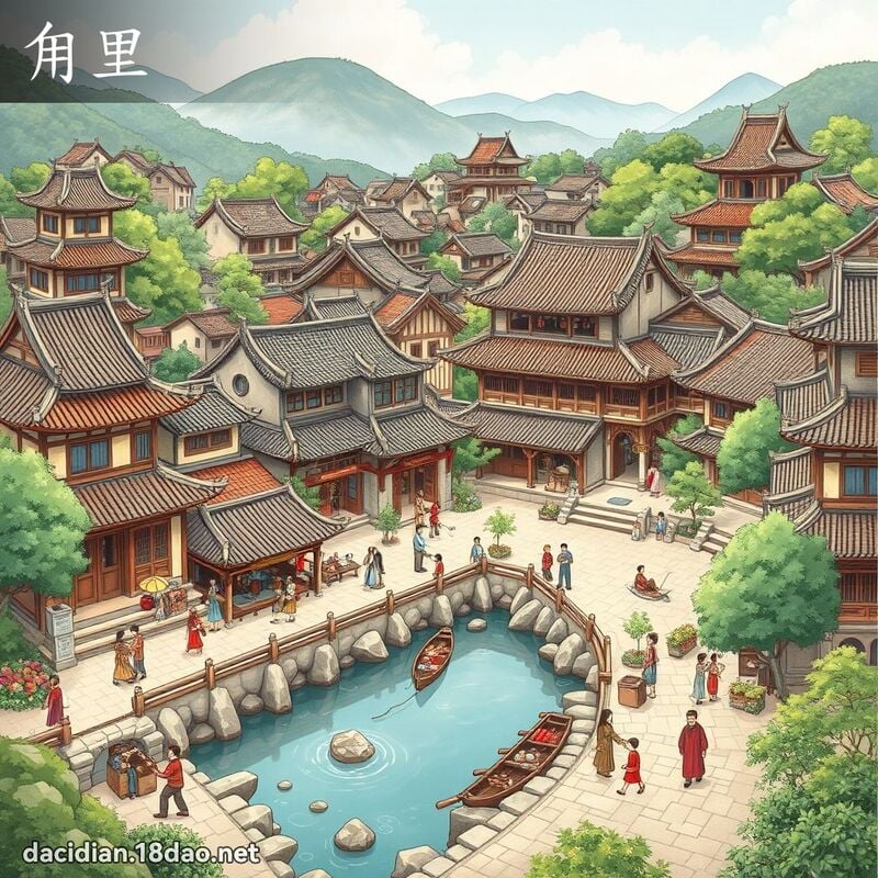甪里 - 國語大辭典配圖