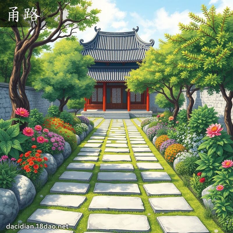 甬路 - 國語大辭典配圖