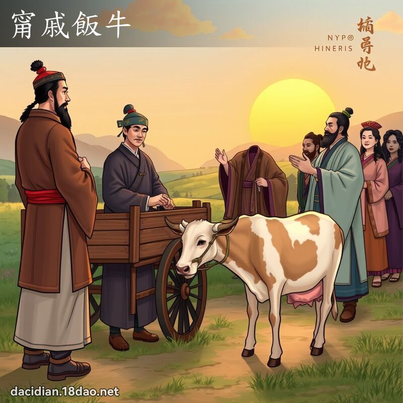 宁戚饭牛 - 国语大辞典配图