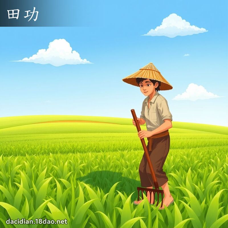 田功 - 国语大辞典配图