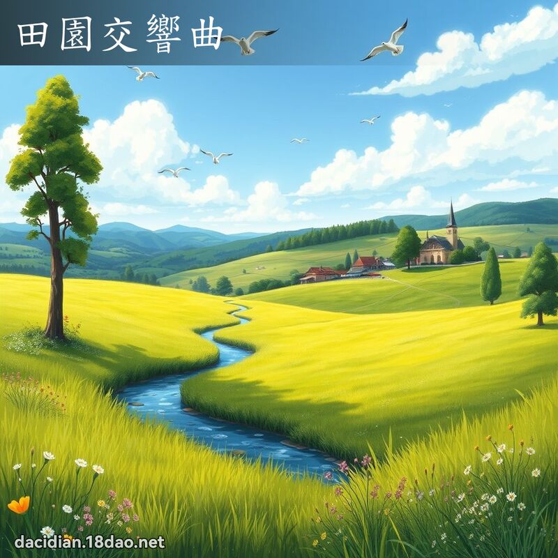 田园交响曲 - 国语大辞典配图