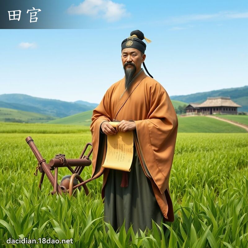 田官 - 國語大辭典配圖