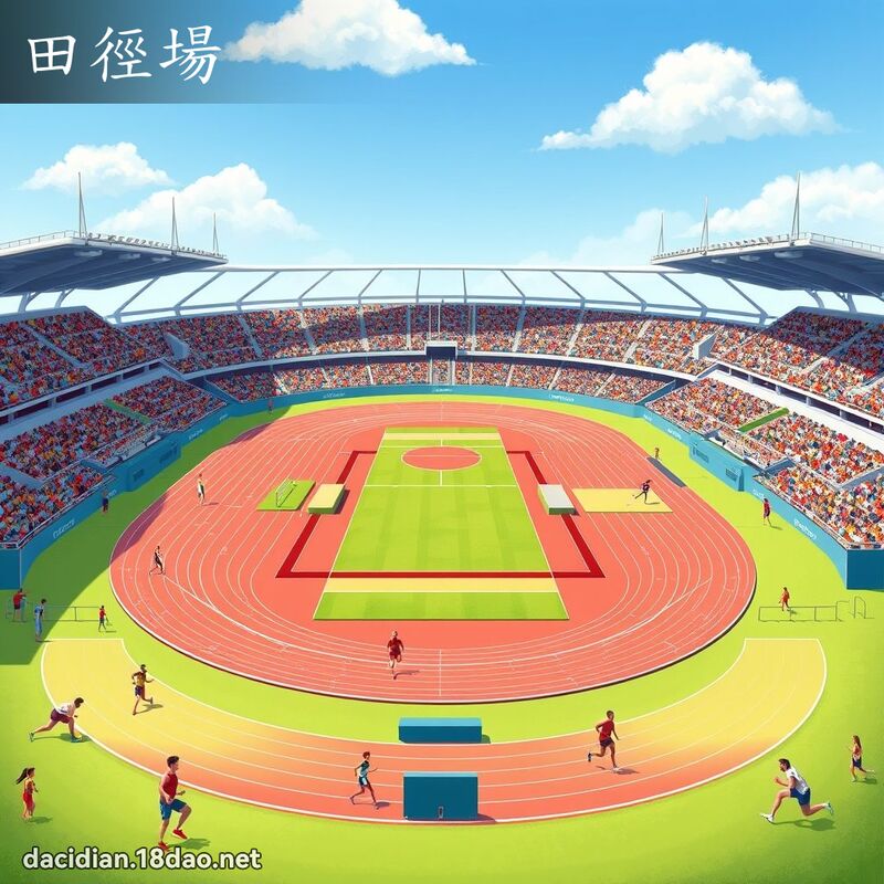 田径场 - 国语大辞典配图