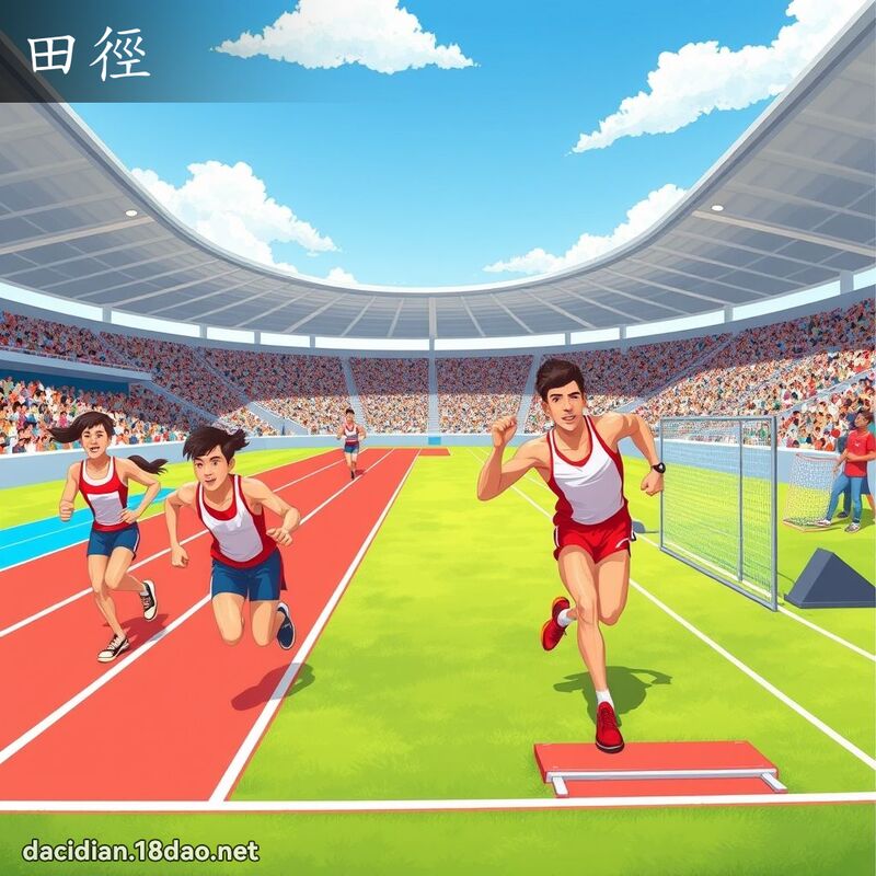 田径 - 国语大辞典配图