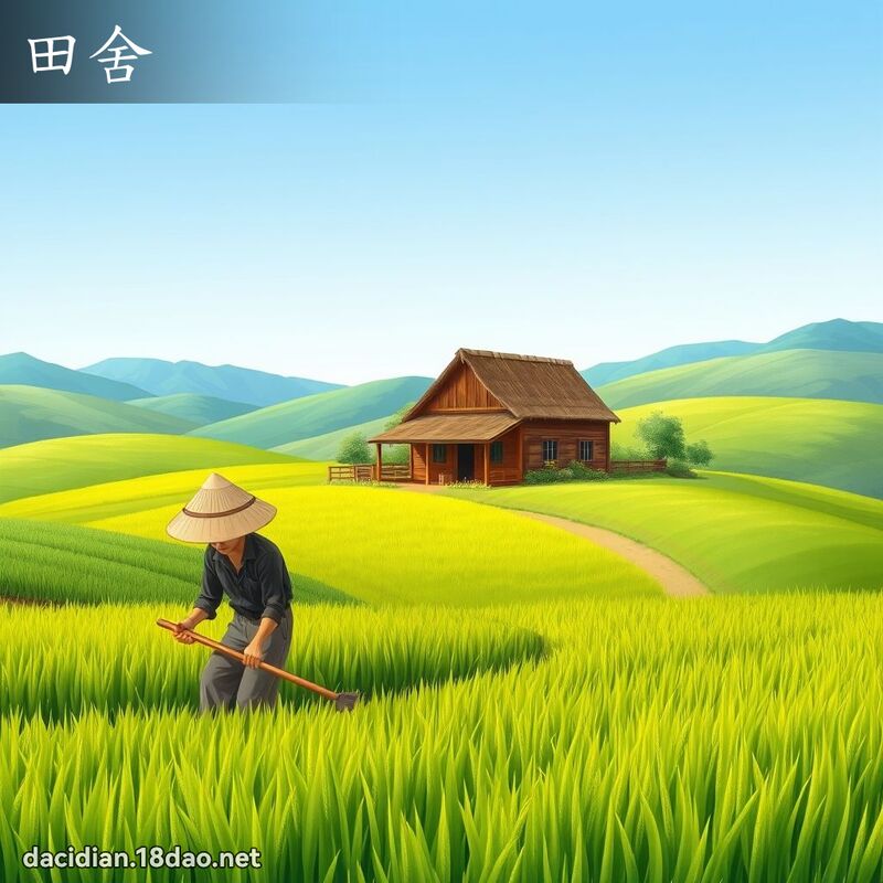 田舍 - 国语大辞典配图