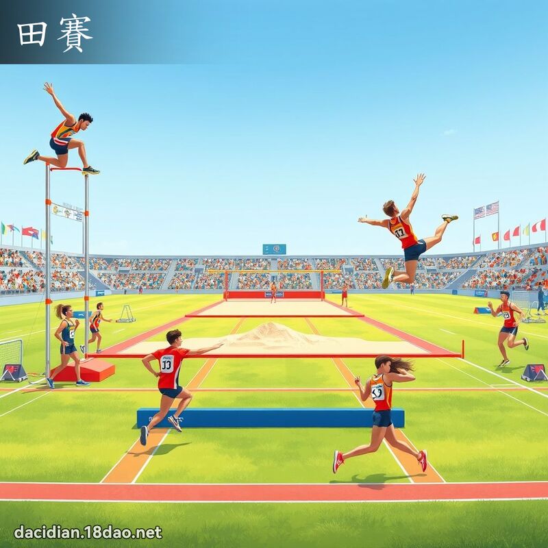 田赛 - 国语大辞典配图