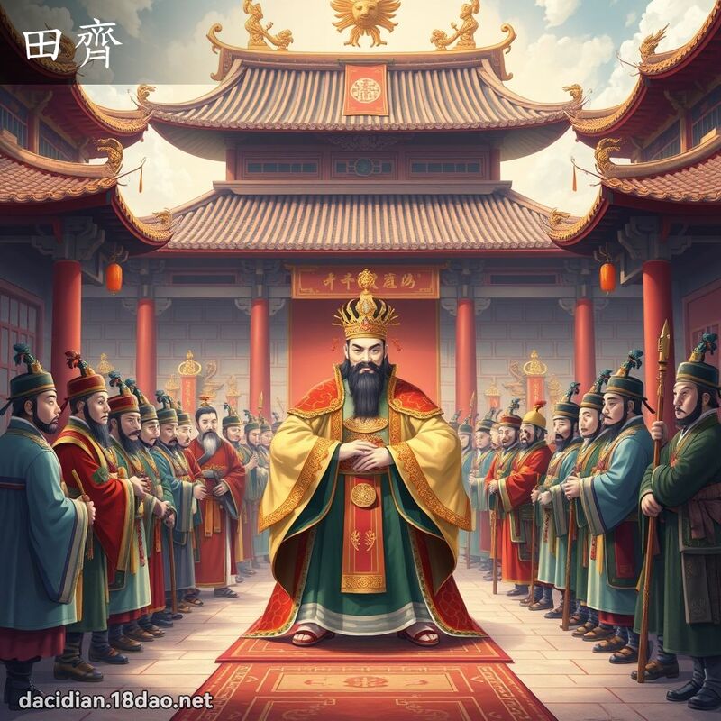 田齊 - 國語大辭典配圖
