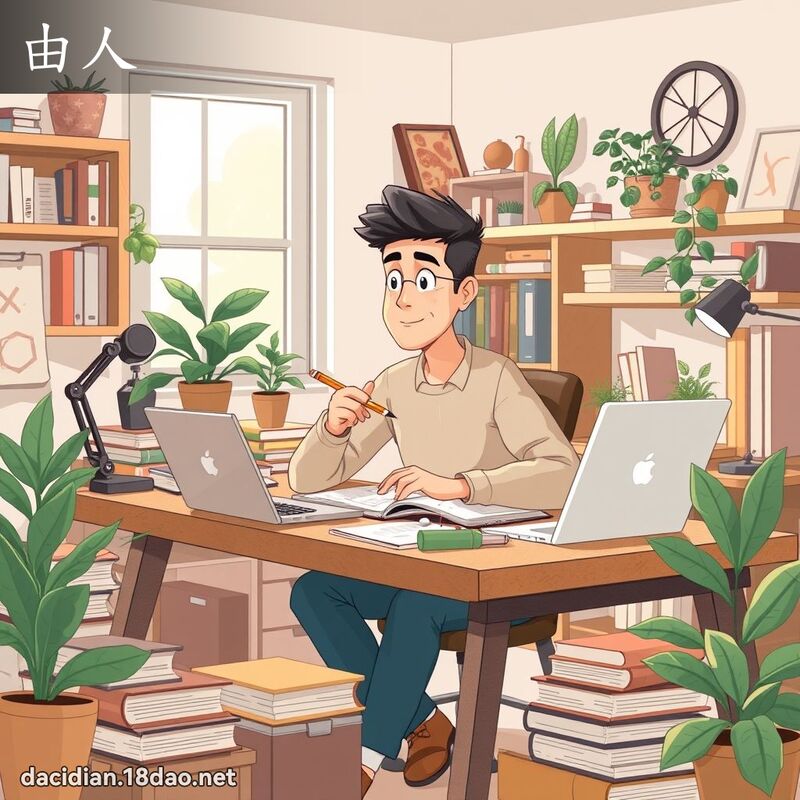由人 - 國語大辭典配圖
