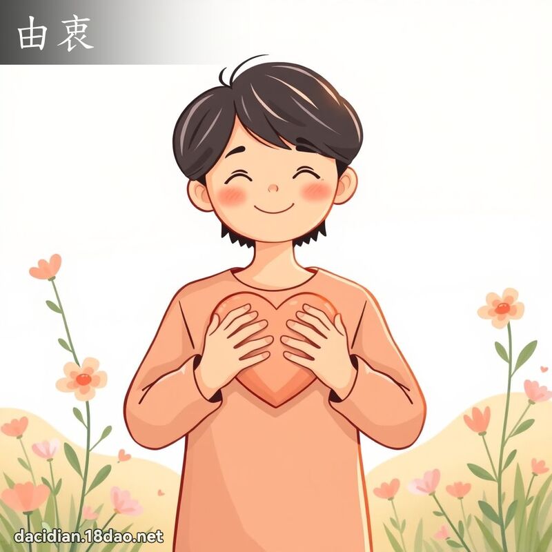 由衷 - 国语大辞典配图