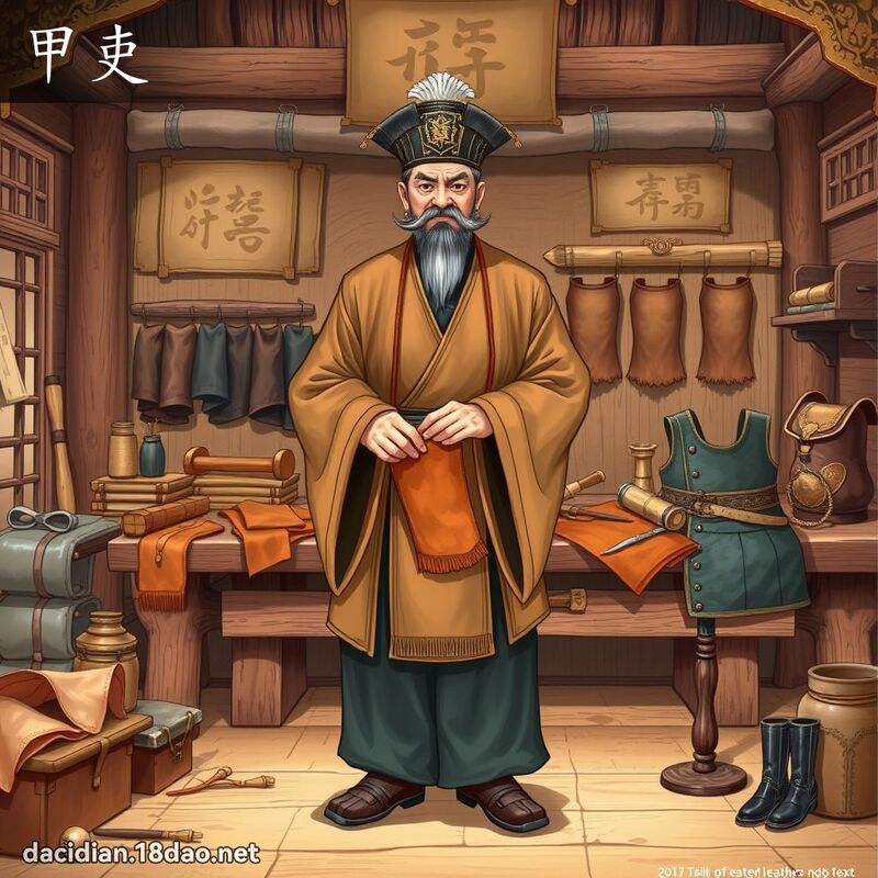 甲吏 - 国语大辞典配图