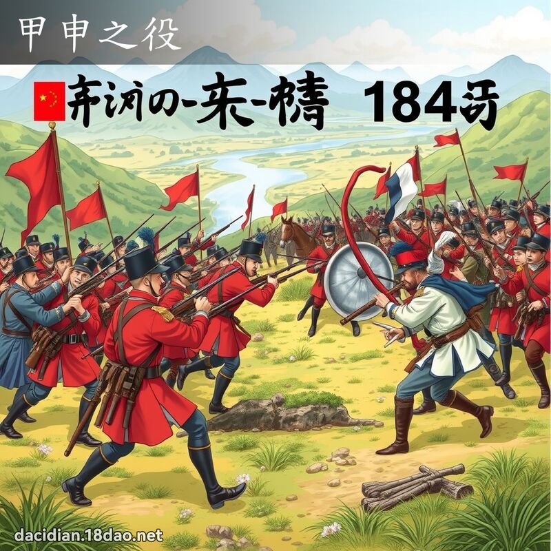 甲申之役 - 国语大辞典配图