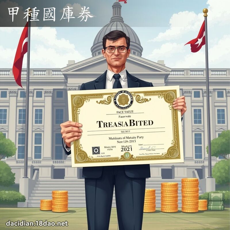 甲种国库券 - 国语大辞典配图