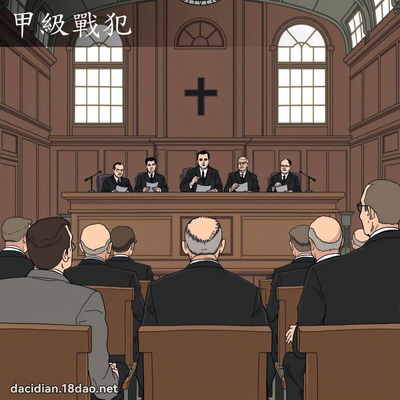 甲级战犯 - 国语大辞典配图
