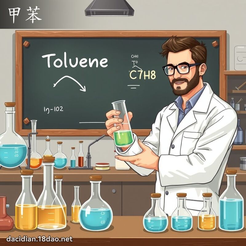 甲苯 - 國語大辭典配圖
