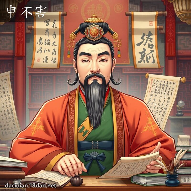 申不害 - 国语大辞典配图