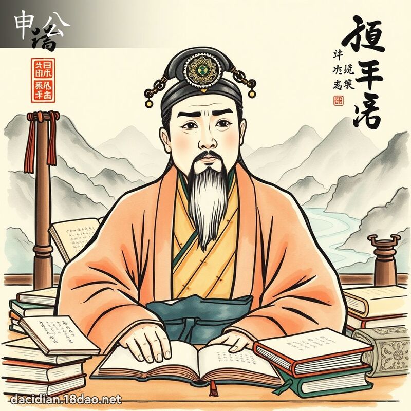 申公 - 國語大辭典配圖