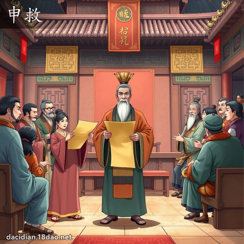 申救 - 國語大辭典配圖