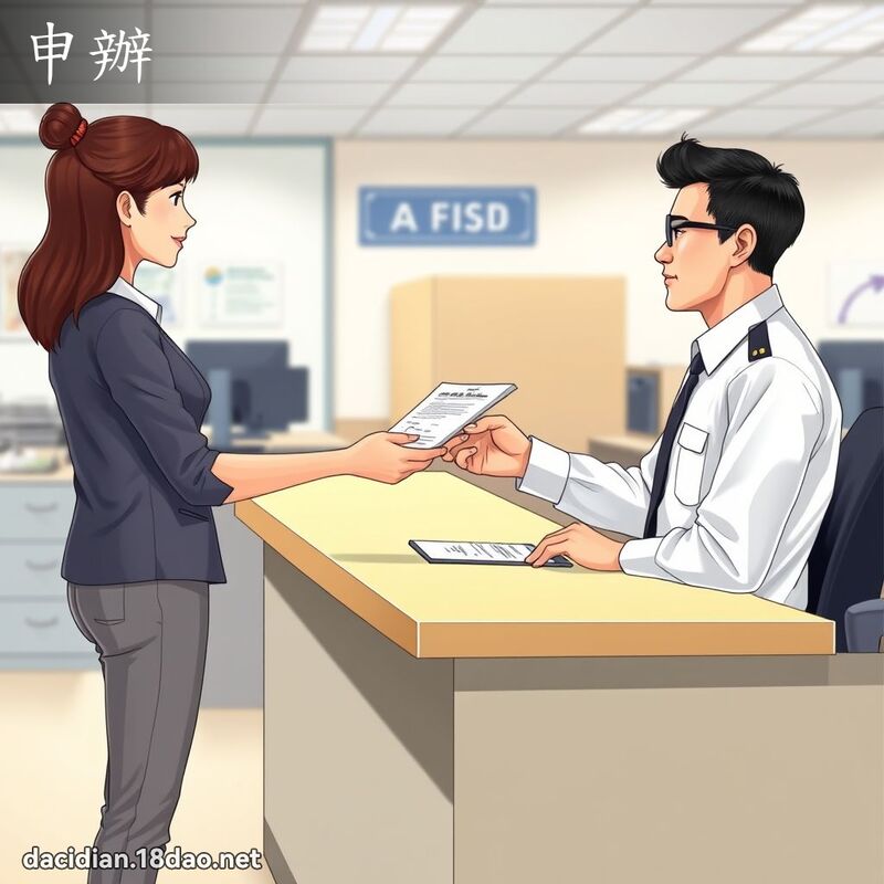 申辦 - 國語大辭典配圖