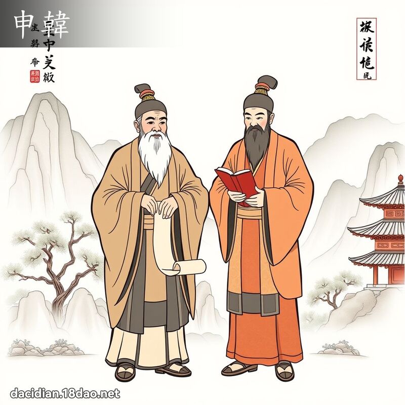 申韓 - 國語大辭典配圖
