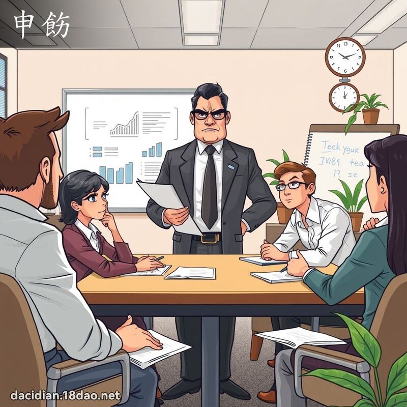 申飭 - 國語大辭典配圖