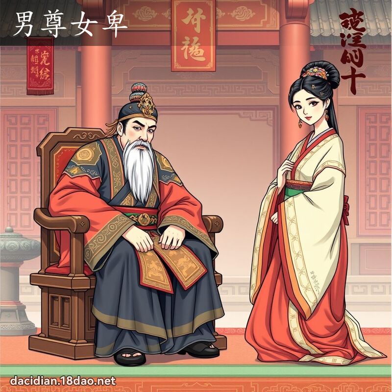 男尊女卑 - 国语大辞典配图