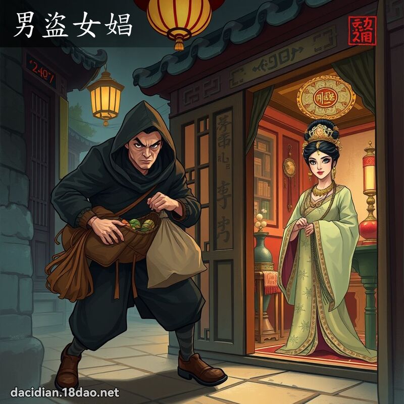 男盜女娼 - 國語大辭典配圖