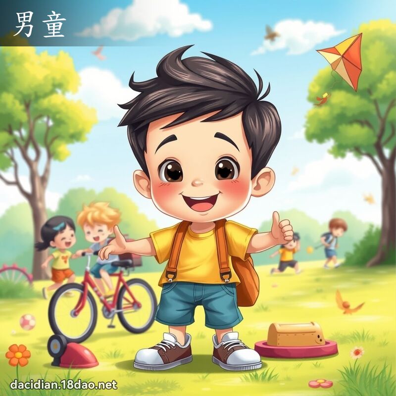 男童 - 國語大辭典配圖