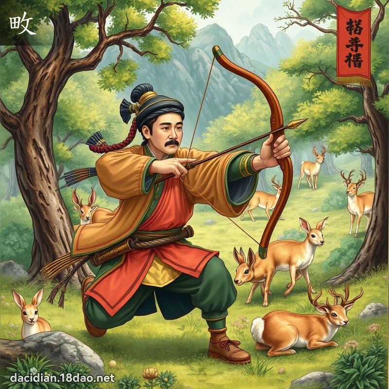 畋 - 國語大辭典配圖