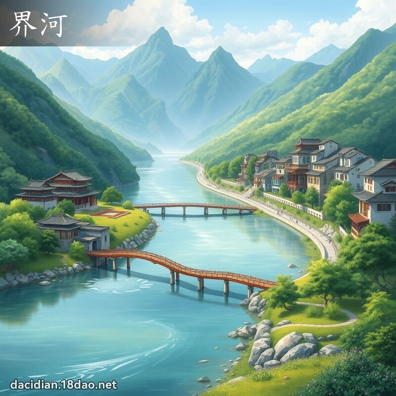 界河 - 國語大辭典配圖