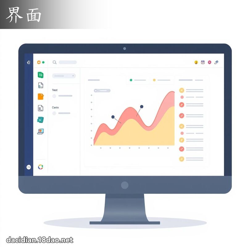 界面 - 國語大辭典配圖