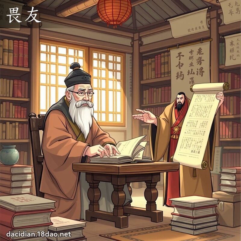 畏友 - 国语大辞典配图