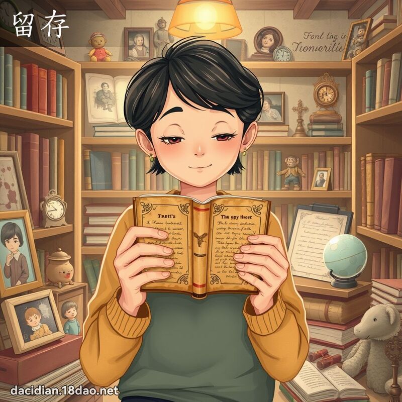 留存 - 國語大辭典配圖